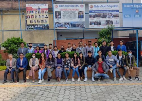 Welcome & Orientation Program of BBS 2078 Group Students